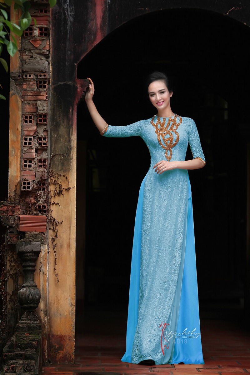 áo-dài-AD18 (6) áo dài bà sui AD18 mẫu 6