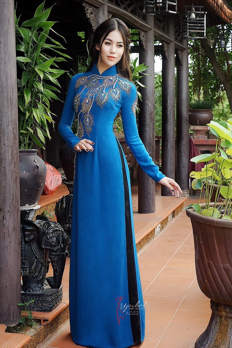 ao-dài-AD22 (5) áo dài bà sui AD22 mẫu 5