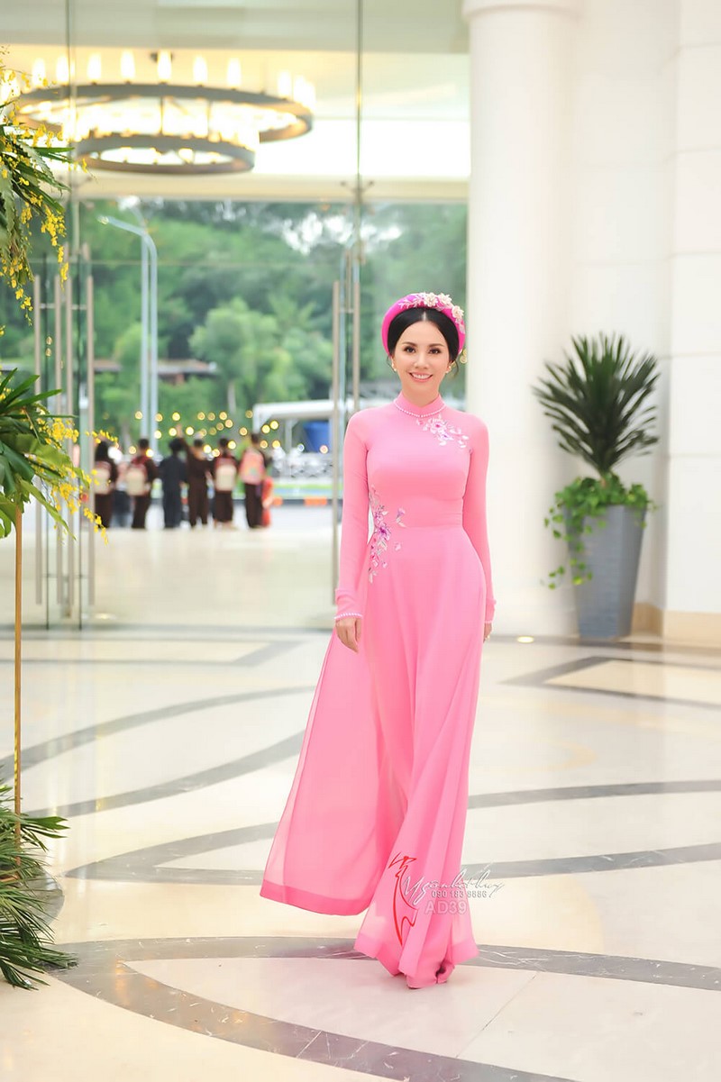 áo-dài-thêu AD39 (4) áo dài thêu AD39 mẫu 4